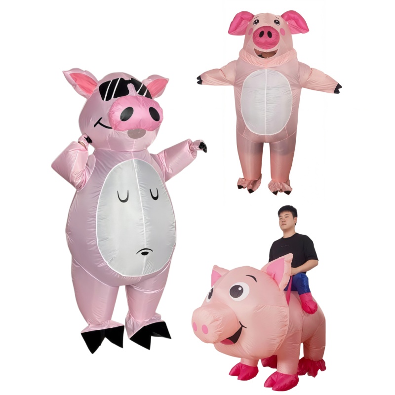 Costumes - Domuz Binme Kostümü, Ayakta Duran Şişme