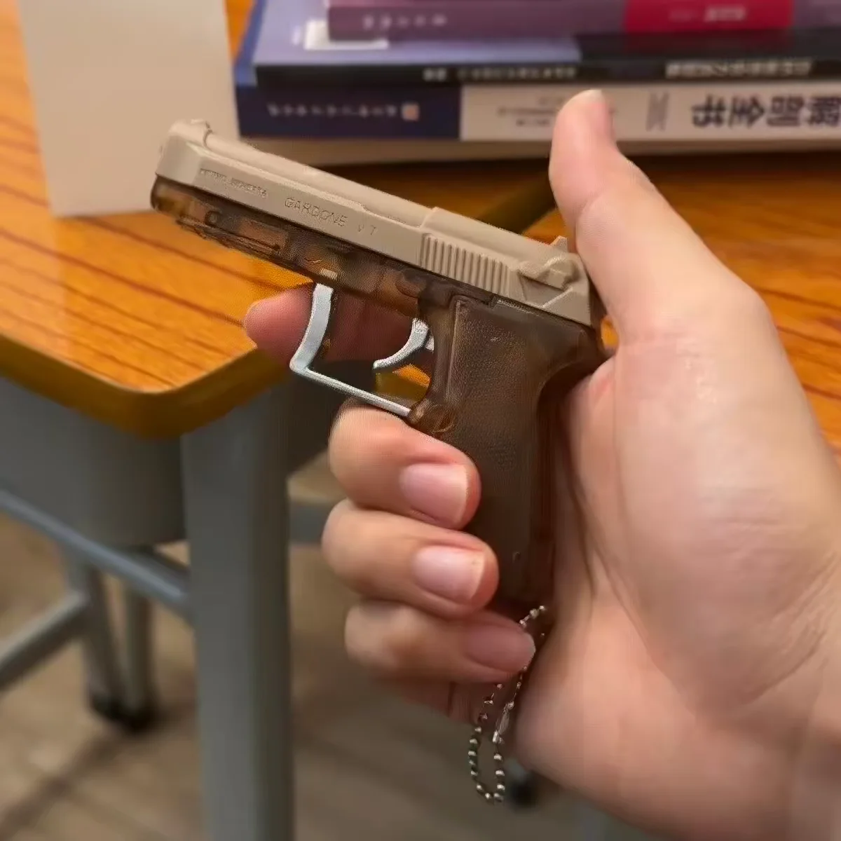 Shock Pen Prank Toy - Yenilikçi Şok Oyuncak Tabanca Anahtarlık, Taşınabilir