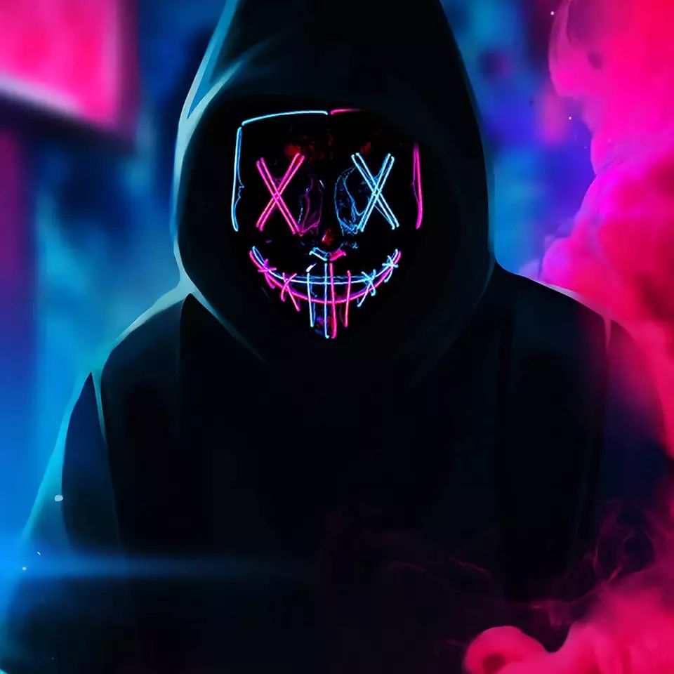 Led Purge Mask Halloween - Cadılar bayramı festivali parti için LED