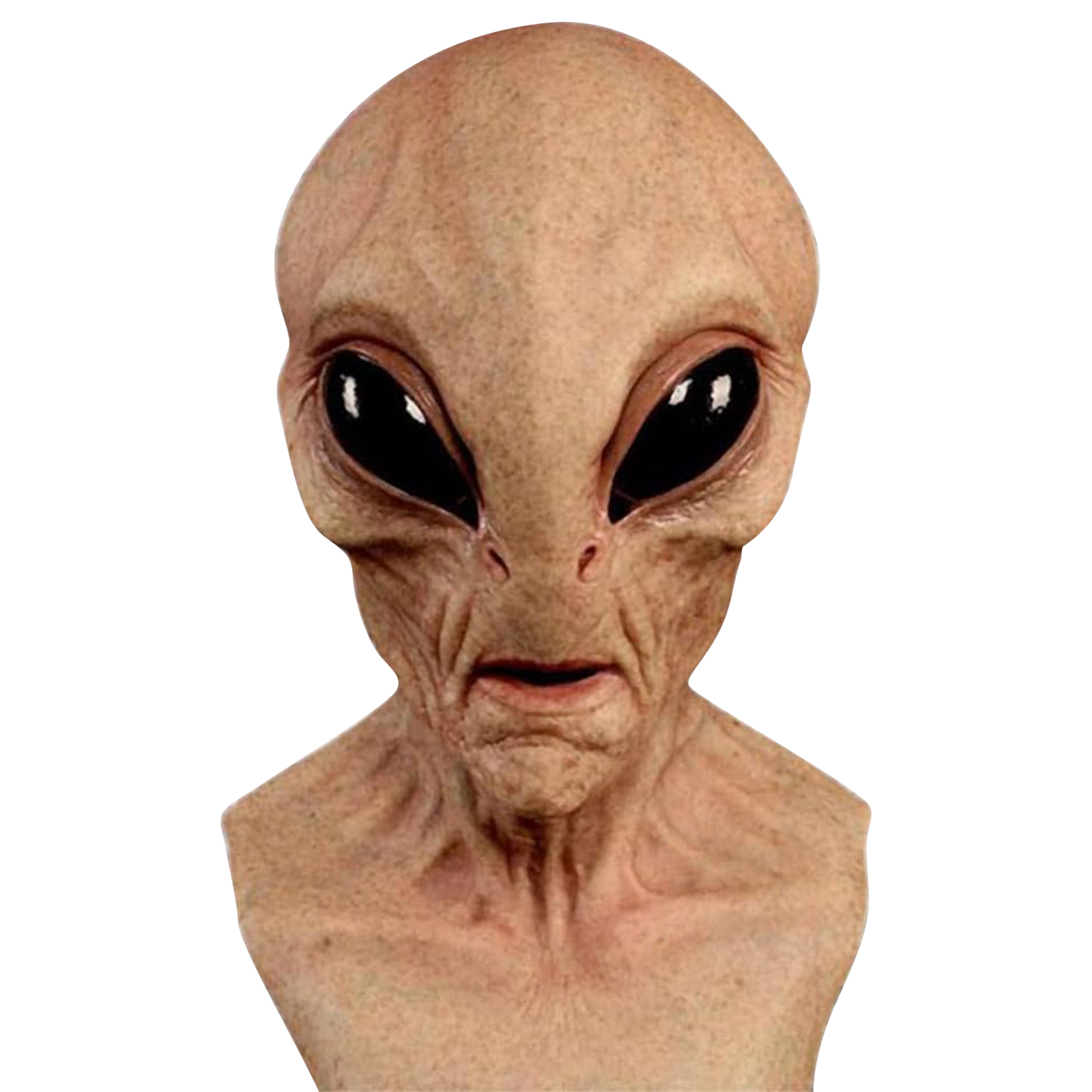 Latex Alien Mask Realistic - Komik Uzaylı Maskesi, Lateks Uzaylı Maskesi,