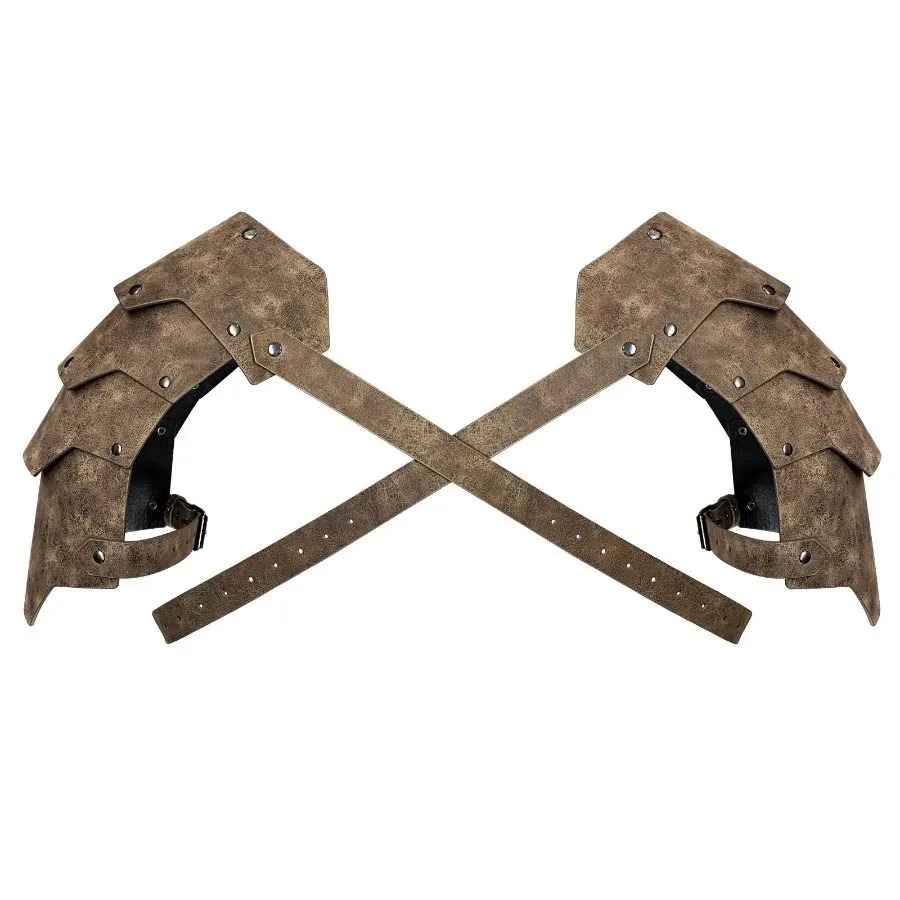 Costumes - Orta Çağ Viking Savaşçısı Omuz Zırhı,