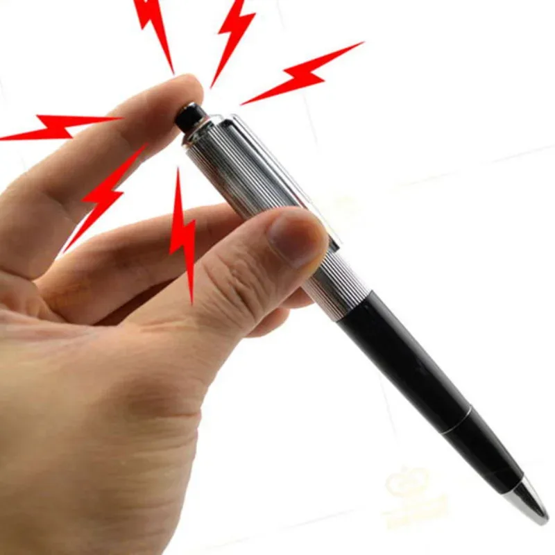 Shock Pen Prank Toy - 85L-1 adet Yaratıcı Elektrik Şoku Kalemi