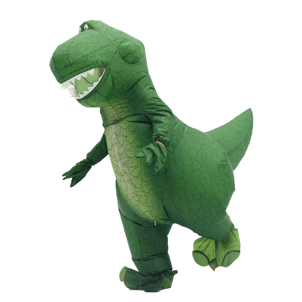 Yeşil Dinozor Şişme Kostüm Yet - Inflatable Dinosaur Costume Adult incelemesi ve fiyatı