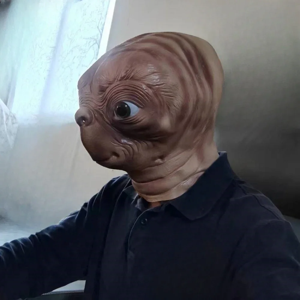 Gerçekçi ET Uzaylı Lateks Mask - Latex Alien Mask Realistic incelemesi ve fiyatı