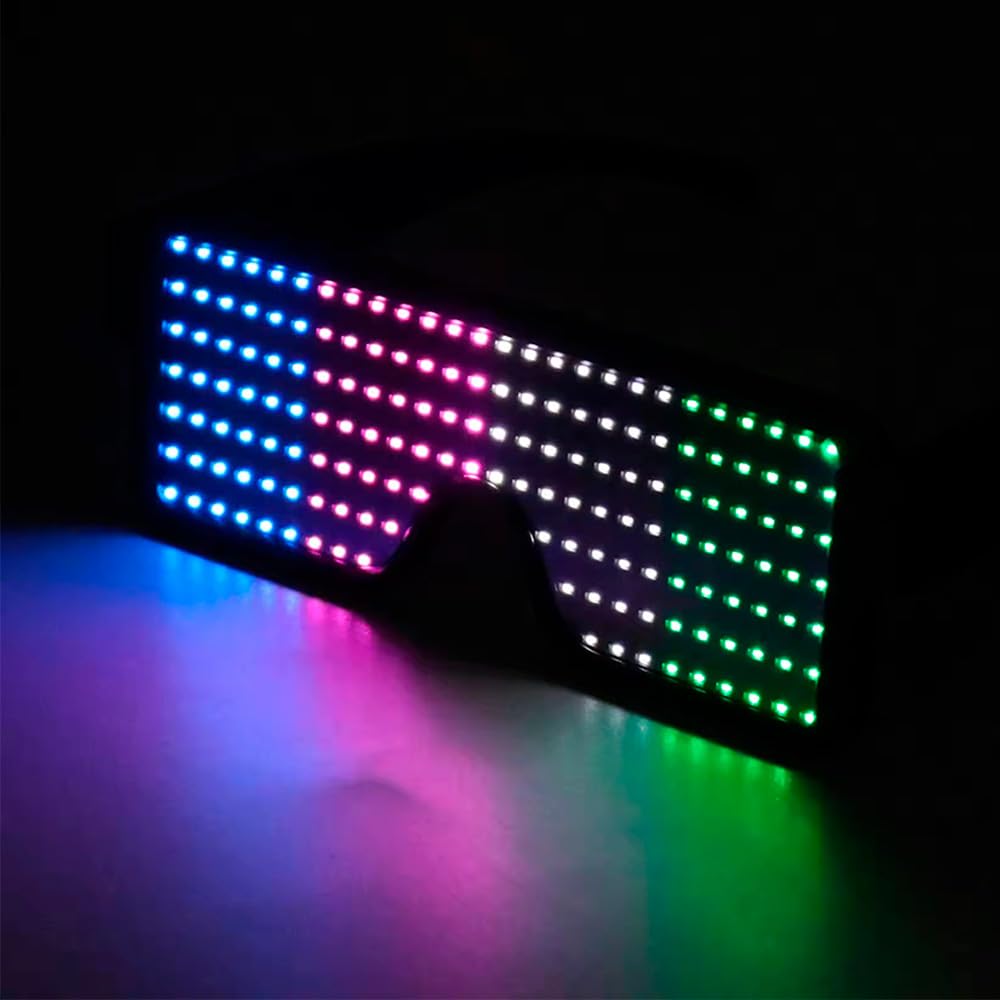 LED Gözlükler Işıklı Dinamik P - Glow In The Dark Party Glasses incelemesi ve fiyatı