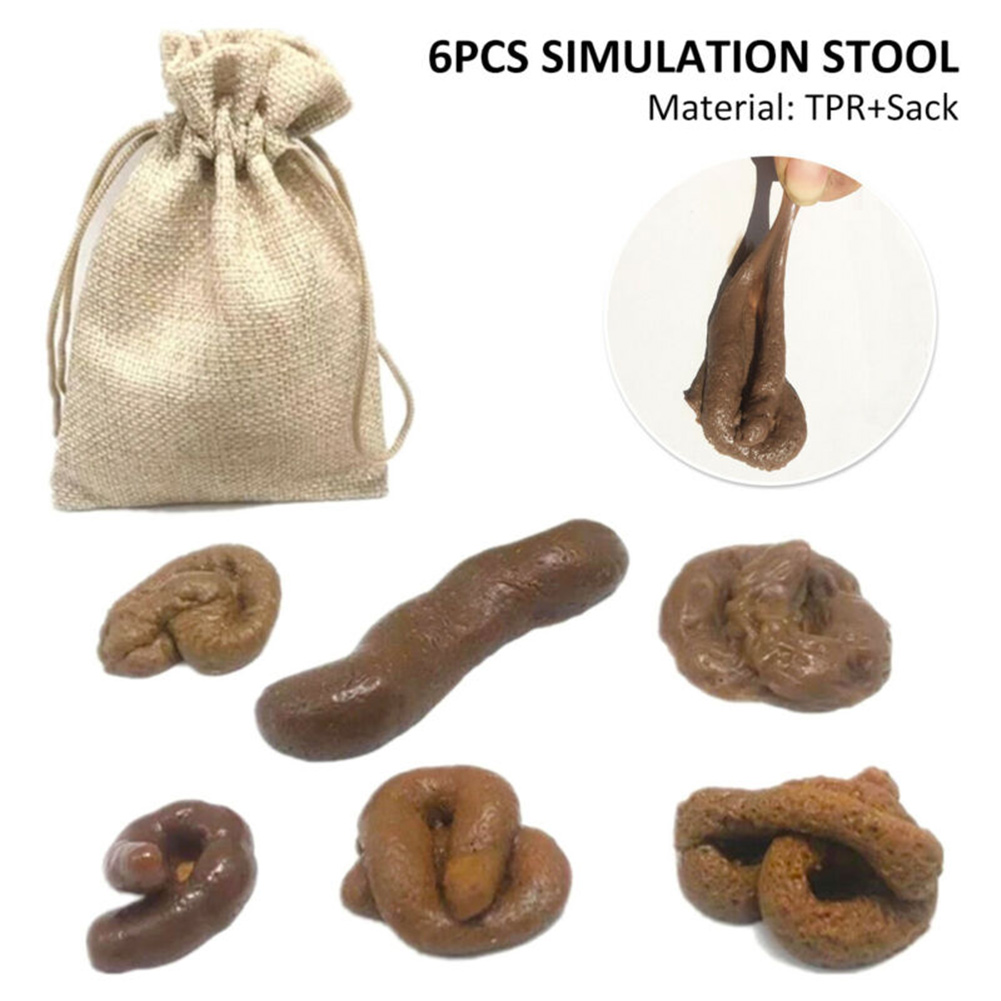 6 adet Gerçekçi Yumuşak Sahte  - Fake Poop Gag Gift incelemesi ve fiyatı