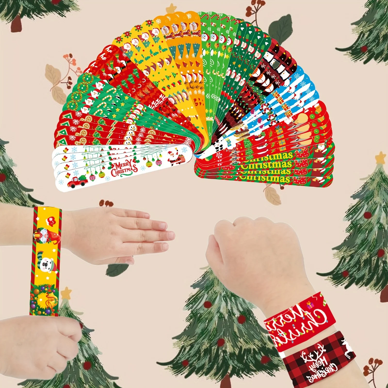 Noel Temalı Bileklikler, Noel  - Party Supplies incelemesi ve fiyatı