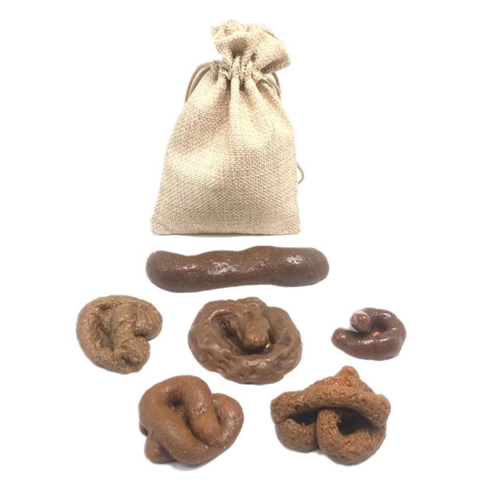 6 Adet Kaka Şakası Antistres Ş - Fake Poop Gag Gift incelemesi ve fiyatı