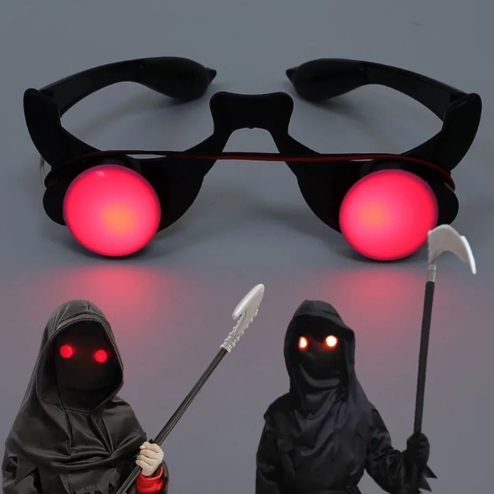 ABS LED Gözlük Kırmızı Gözlükl - Glow In The Dark Party Glasses incelemesi ve fiyatı