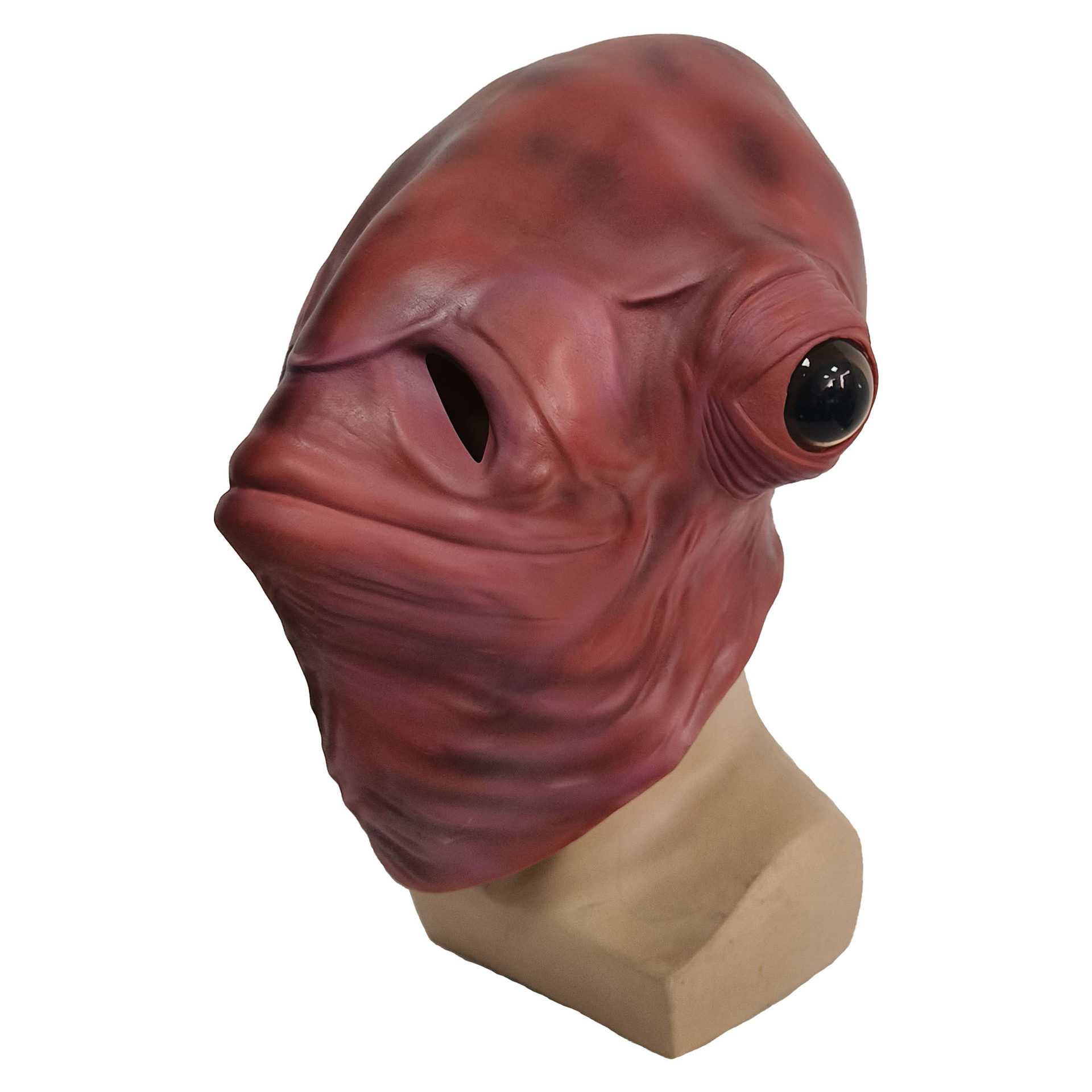 Gerçekçi Kırmızı Balık Uzaylı  - Latex Alien Mask Realistic incelemesi ve fiyatı